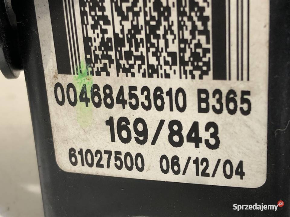 STACYJKA FIAT PANDA II 00468453610 11 54 KLUCZYK