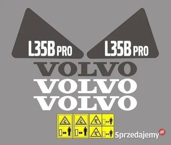 Naklejki oklejenie VOLVO L35B PRO Zamiennik Janików