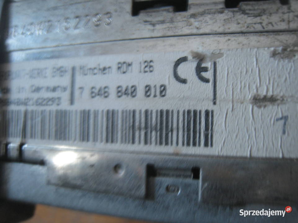 Radio Blaupunkt munchen rdm 126 Blaupunkt małopolskie Kraków