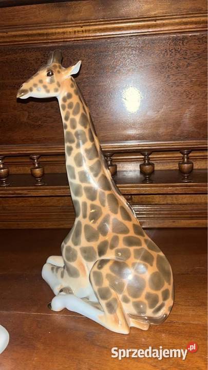Żyrafa wysoka Łomonosow Porcelana i szkło Gdańsk