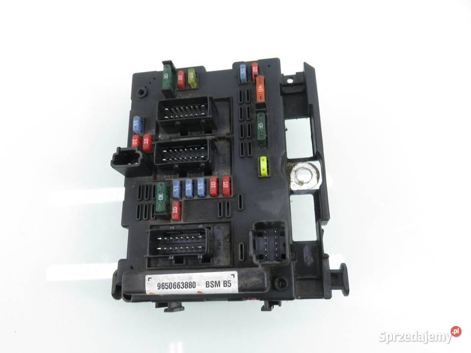 MODUŁ BSM PEUGEOT 307 Break 3E 9650663880 osobowe