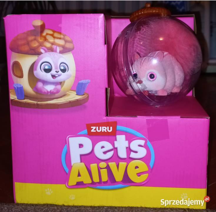 Zuru Pets Alive wiewiórka unikat Elbląg