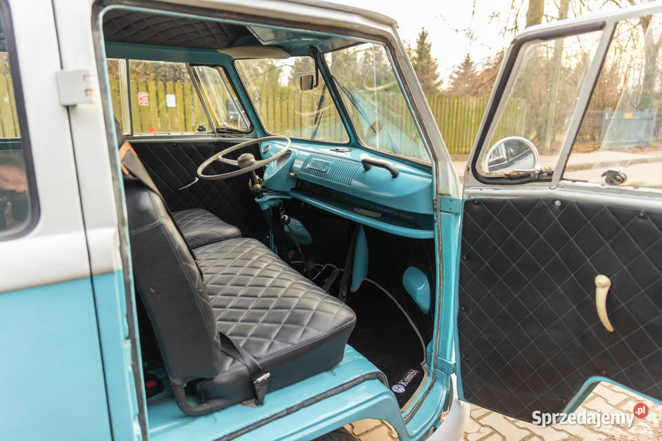 VW T1 1500 Buli Oszklony 9 osobowy Sprawny Ładny Rok produkcji 1973 Zgierz