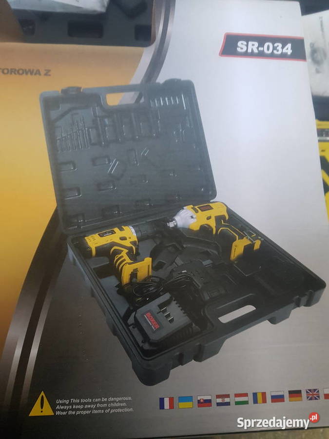 KLUCZ UDAROWY AKU WKRĘTARKA UDAROWA 24V3Ah x2 Głogowa
