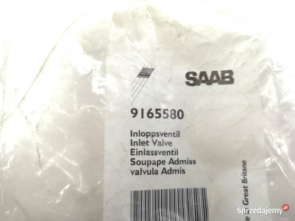 ZAWÓR SSĄCY SAAB 93 20T 900 20 9165580 oryginał osobowe