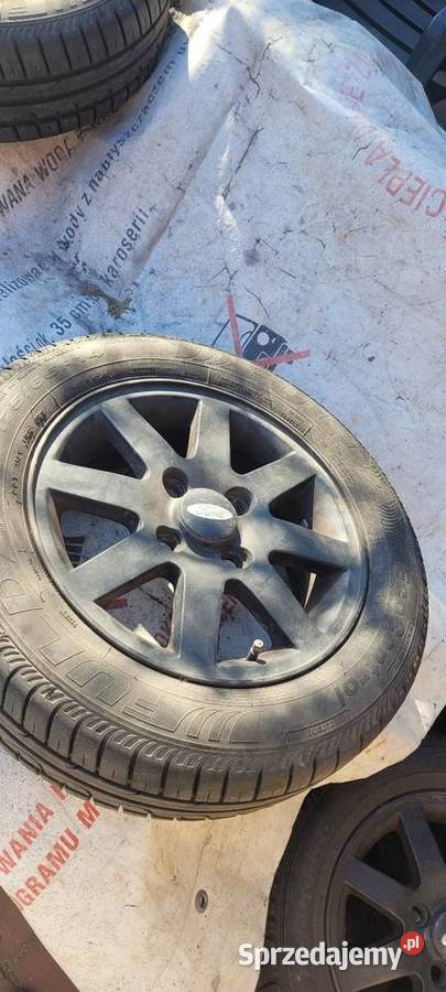 Koła Ford felgi aluminiowe opony letnie 1756514 mazowieckie Siedlce sprzedam