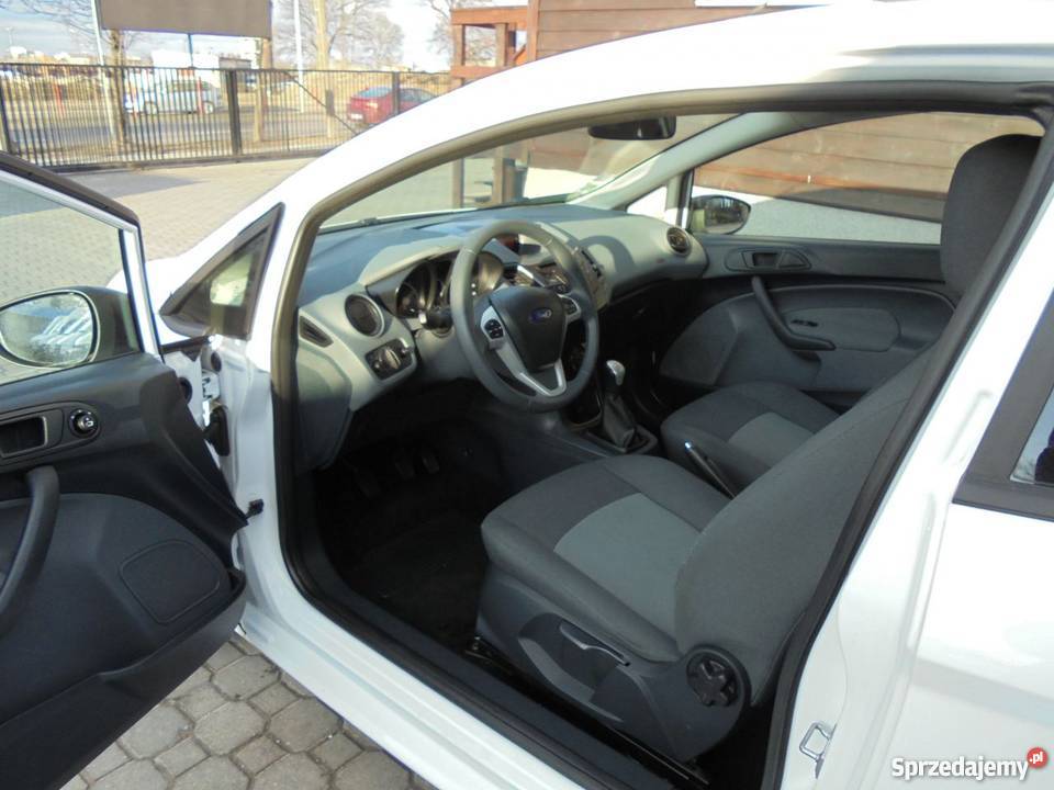 Ford Fiesta bialy serwisowany w ASO Białystok