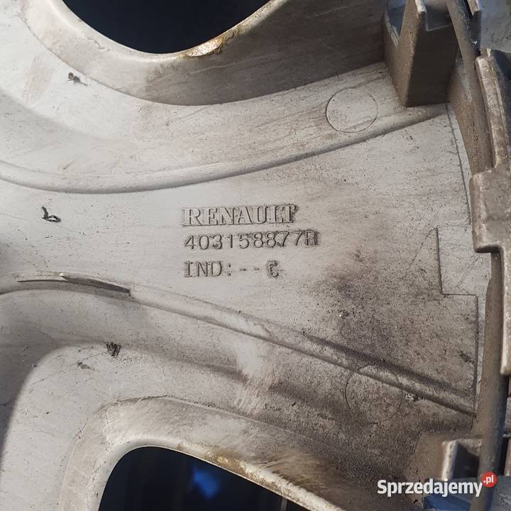 Kołpaki Renault Clio 4 czptur megane