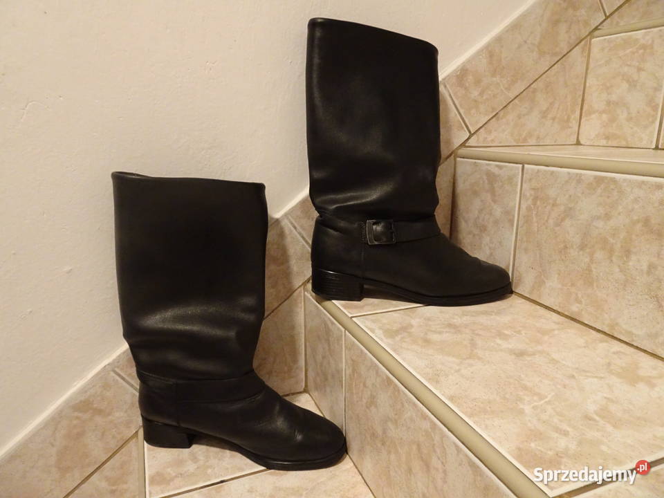 Czarne botki rozmiar 41 Warszawa