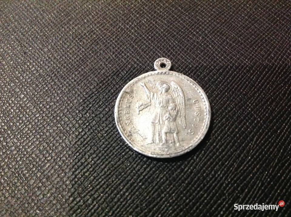 Stary Srebrny Medalik Święty Sanctus Josephus Pozostałe Nowa Sól