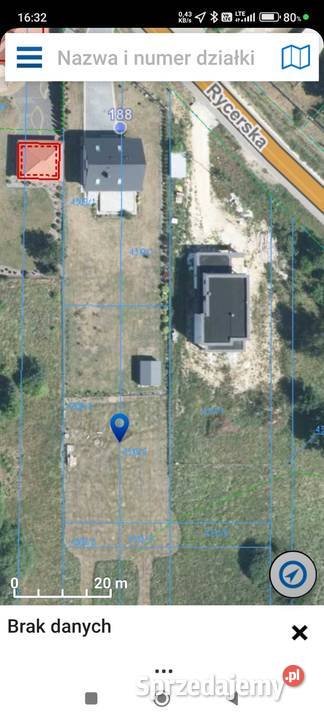 Działka 1000m2 Rycerska świętokrzyskie Skarżysko-Kamienna