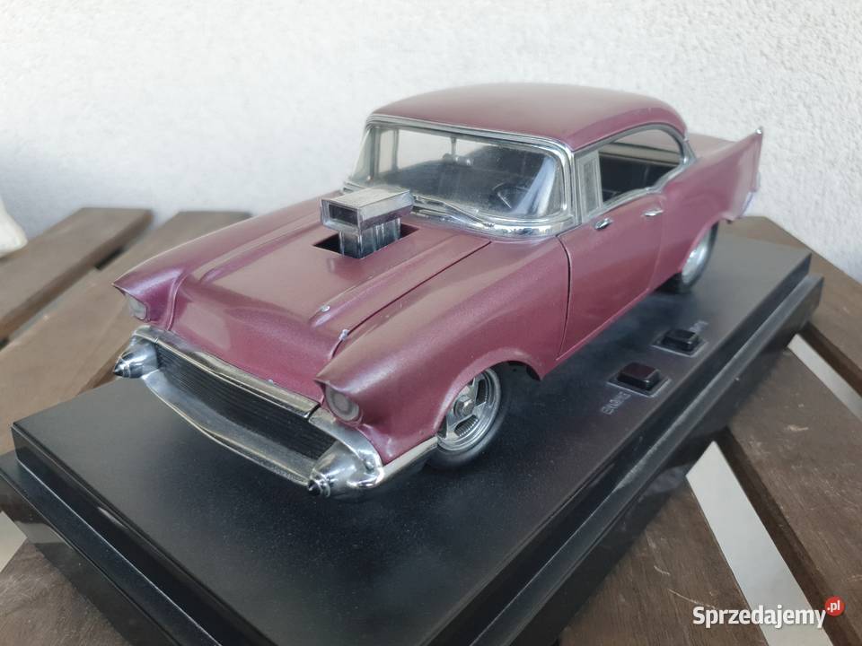 1957 CHEVROLET BEL AIR 118 metalowy światła Radlin sprzedam