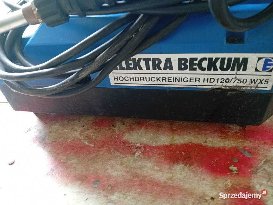 Myjka ciśnieniowa Elektra Bekum HD 120750WX5 lubelskie Lublin