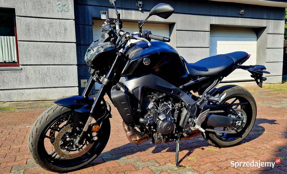 Yamaha MT09 2022r 13 363 1 właściciel stan dbd Katowice sprzedam
