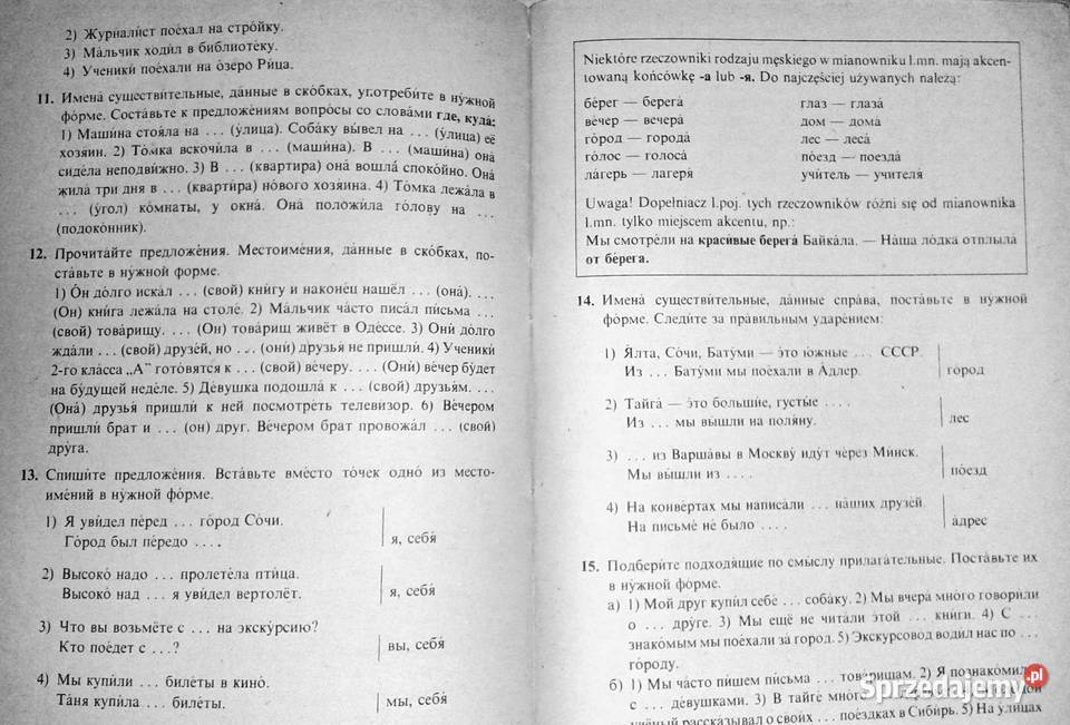 Ruski jazyk kl 1 Język rosyjski Halina Dąbrowska Chełm