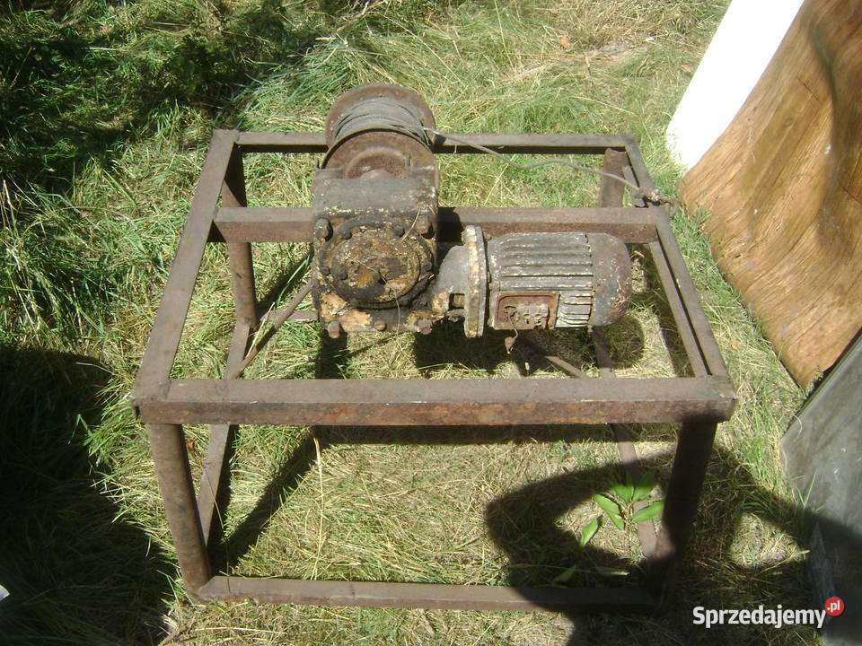 wyciągarka dżwig budowlany wciągnik linowy winda Warszawa