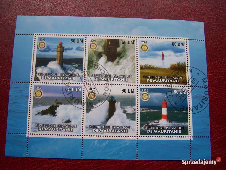 Mauretania 2002 CTO Latarnie morskie 1 Filatelistyka Tychy