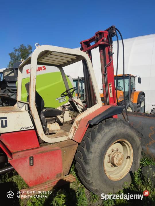 Wózek Widłowy Manitou M430 cp 4x4 Terenowy Mocny Łobżenica sprzedam