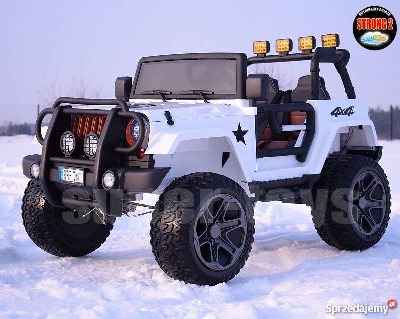 MEGA JEEP 4X42X12V Z REDUKTOREM NAPĘDU EXCLUSIVE Toruń