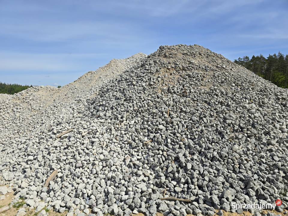 gruz betonowy 063 mm tłuczeń niesortowany