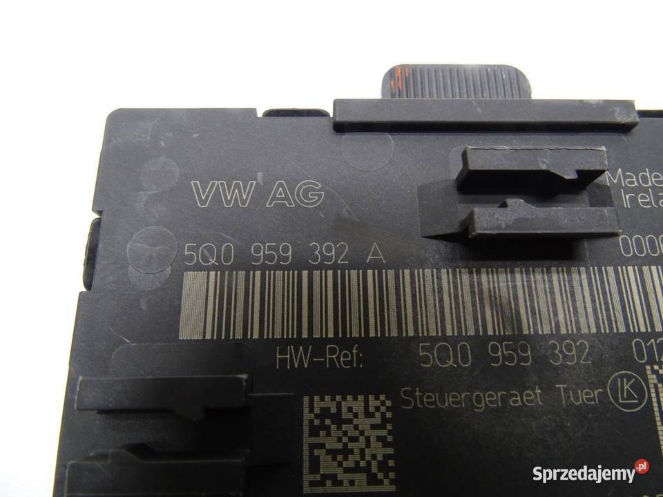 MODUŁ STEROWNIK DRZWI 5Q0959392A VW GOLF VII osobowe