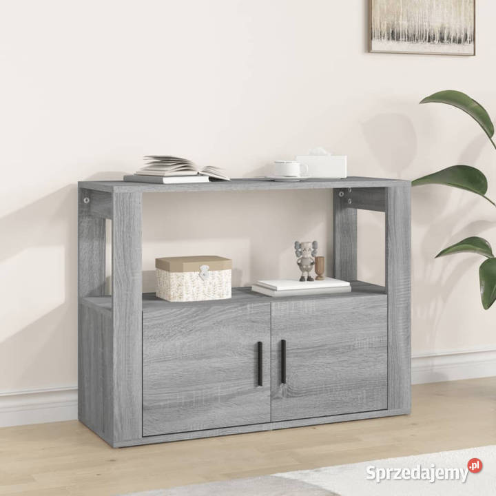 Szafka szary dąb sonoma 80x30x60 materiał mazowieckie Warszawa