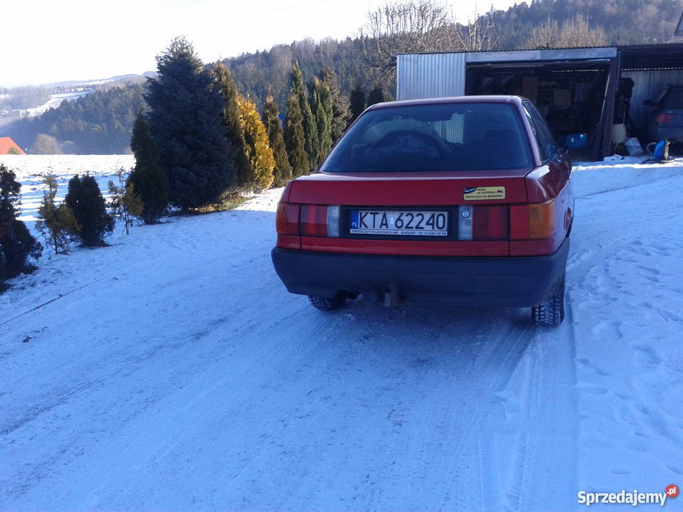 Audi 80 b3 QUATTRO 19 tdi 4x4 262000km małopolskie Tuchów