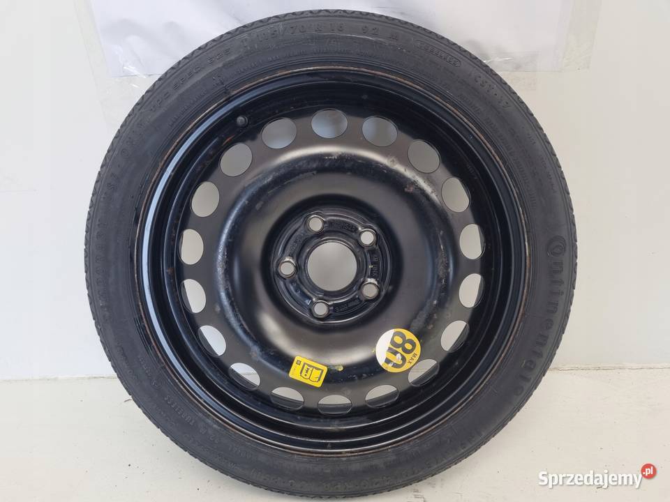 KOŁO ZAPASOWE DOJAZDOWE Opel Astra J 11570 R16 Samochodowe Chełm