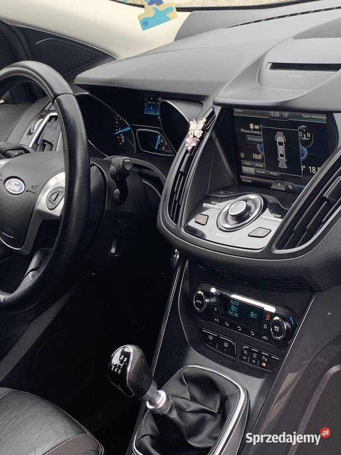 Ford Kuga wersja Ecoboost 75 przebiegu diesel Kuga Samochody osobowe Zieleniewo