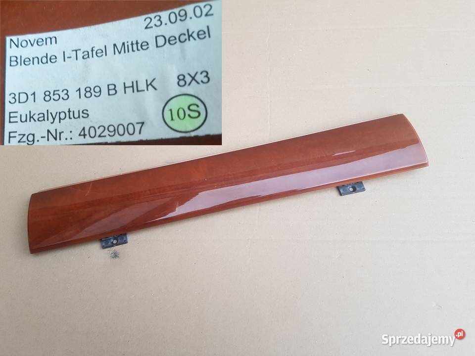 VW Phaeton listwa dekor prawy schowek pasażera Legnica sprzedam