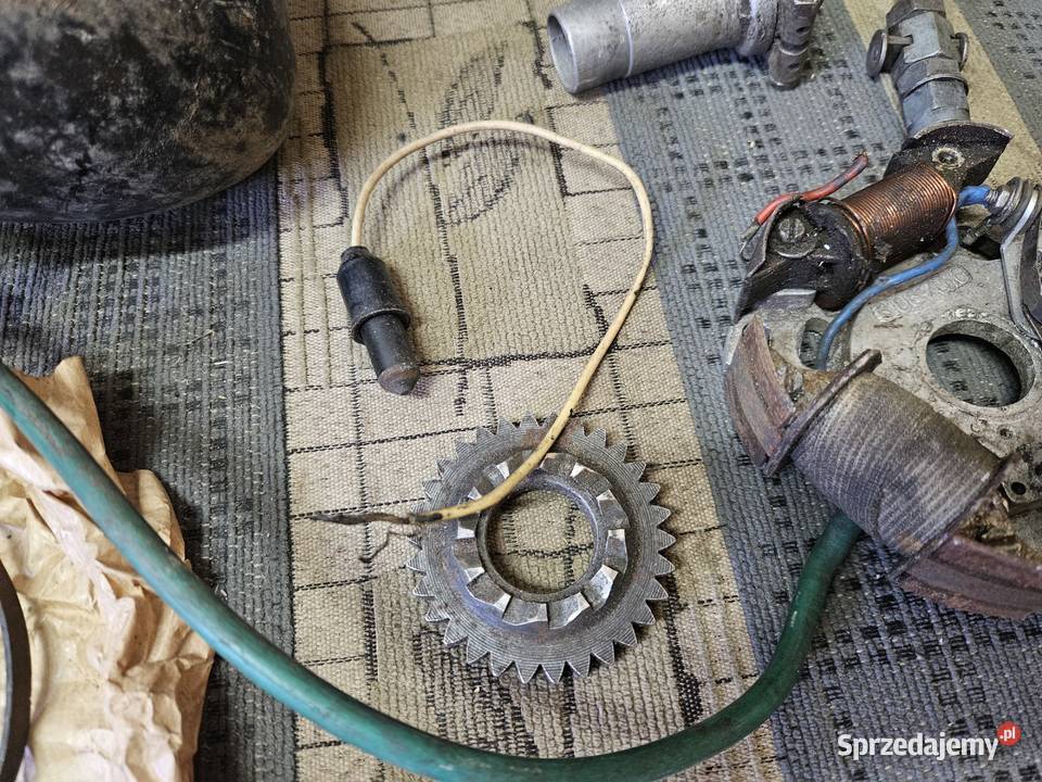 Części Wsk 125 wfm Lampa Iskrownik kranik Motocykle na części Kłodawa sprzedam