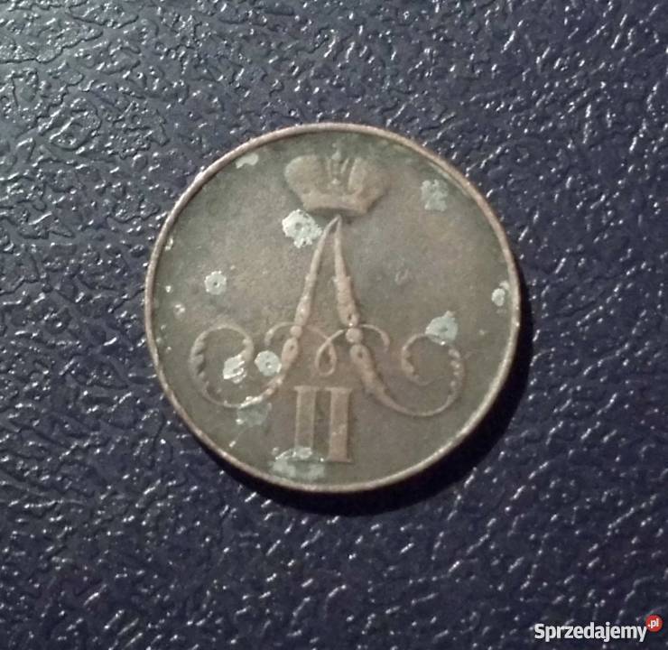 ROSJA 1 kopiejka 1860 małopolskie Kraków