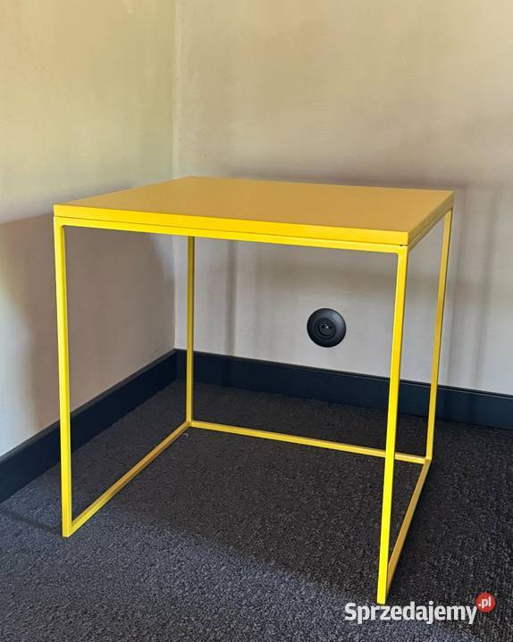 stolik kawowy x2 zestaw żółtych stolików śląskie