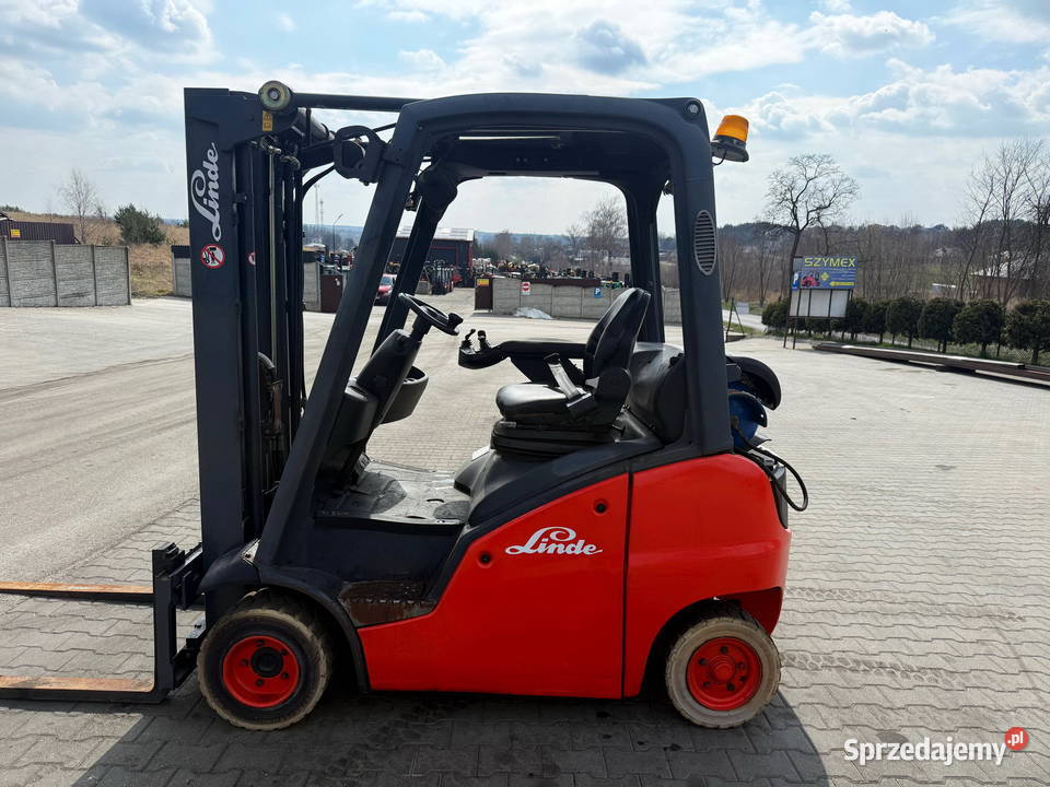 wózek widłowy LINDE H18T Triplex 460m udźwig łódzkie Działoszyn