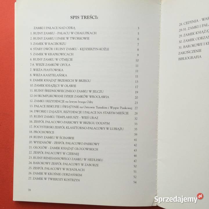 2139 Zamki i Pałace Odrą Antykwariat