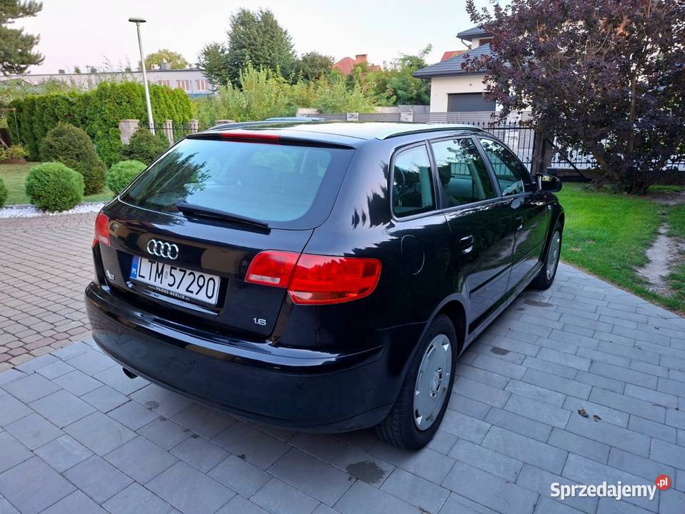 Audi A3 8P 16 MPI Benzyna LPG 2008 r 5drzwi 264 centralny zamek Tomaszów Lubelski