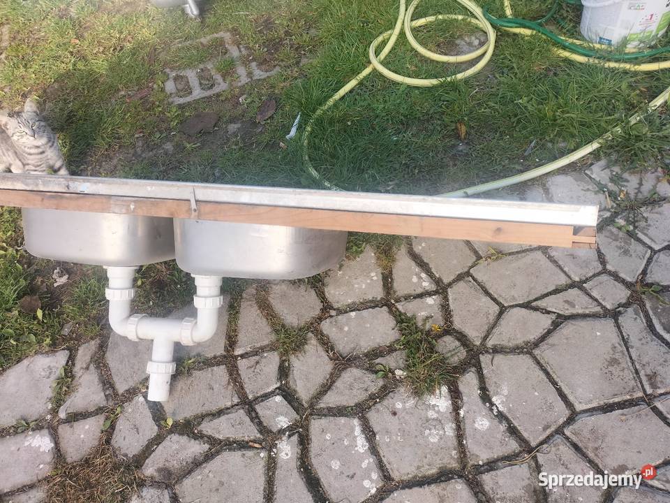 Zlew 2 komorowy z ociekaczem Suszarki i ociekacze Seroczyn