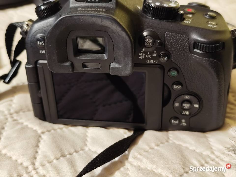 Zestaw aparat kamera Panasonic Lumix FZ1000 4K mazowieckie Płońsk