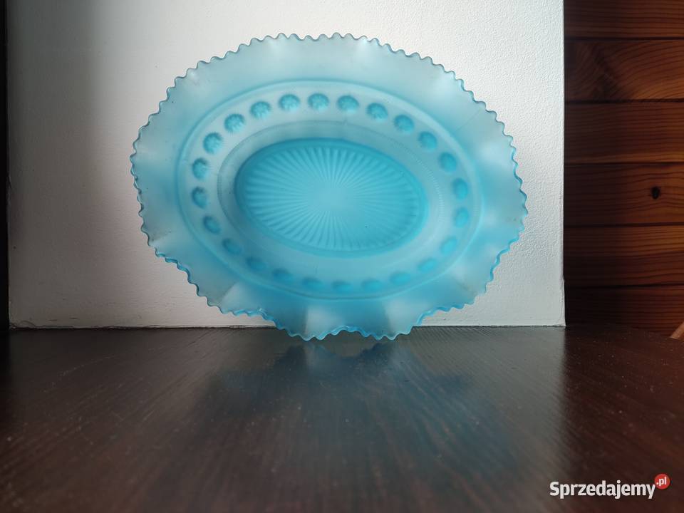 Davidson owalna szklana patera Blackberry Prunt małopolskie Kraków