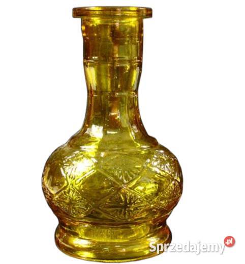 Żółty Dzban do Sziszy Średni Butla do Fajki