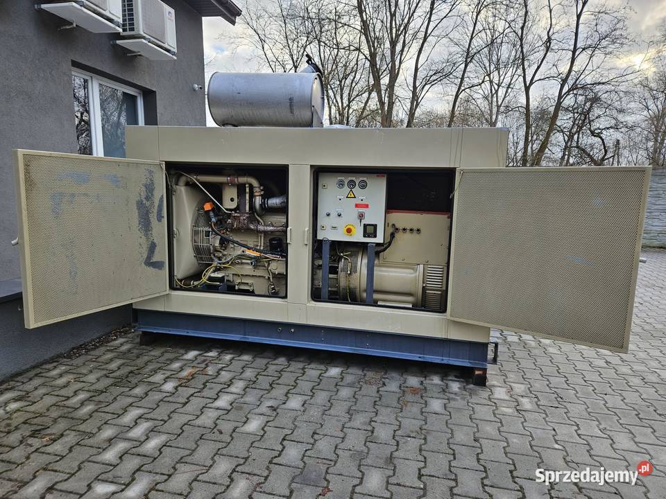 Agregat 125 kVa AVR stabilizator napięcia silnik małopolskie