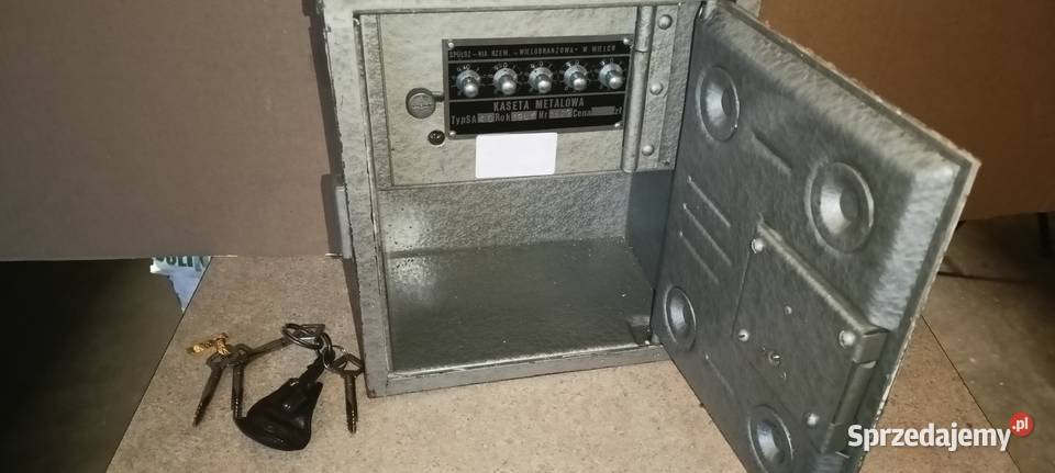 Kaseta metalowy sejf wielkopolskie Poznań