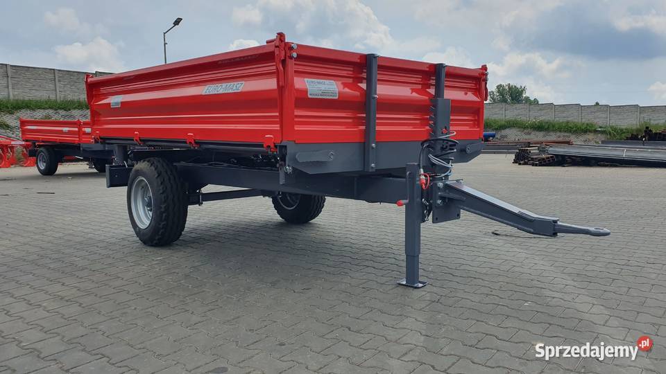 Przyczepa rolnicza jednoosiowa ładowność 3t nieuszkodzony Czarnocin sprzedam