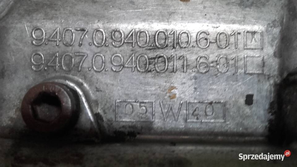 Chłodnica oleju Vw Lt 28 TDI brazylijczyk 9605r Gniewkowo