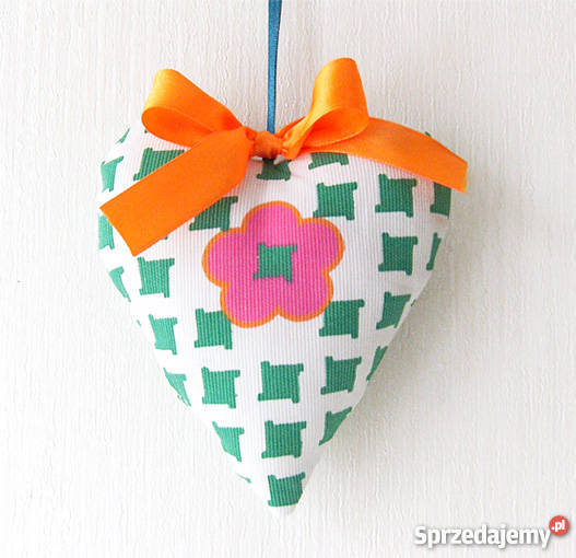 Serduszko zielonoróżowe