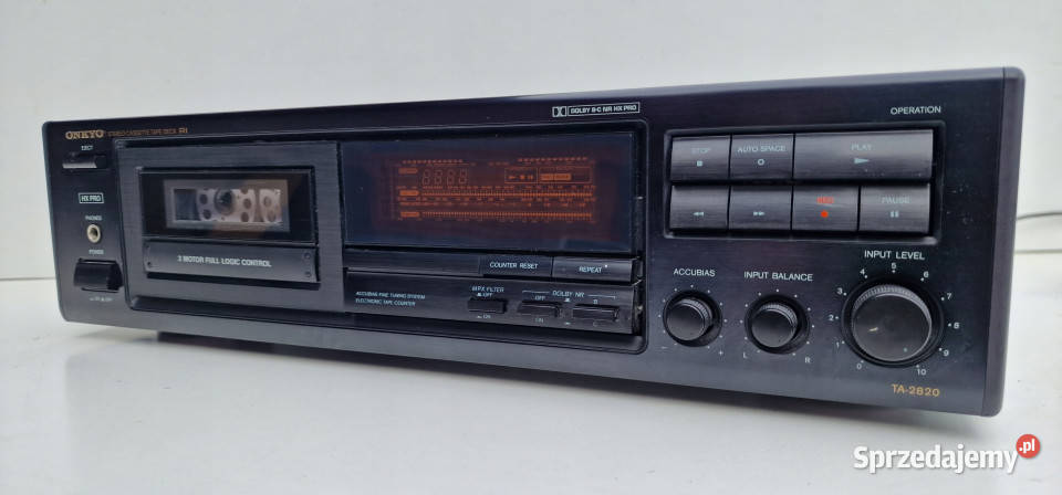 Magnetofon cassette deck ONKYO TA2820 TA 2820 Międzychód