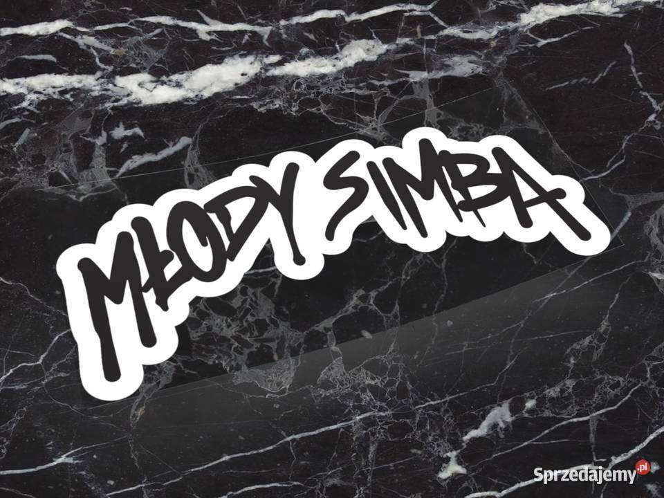 Naklejka K13 MŁODY SIMBA 10 x 5 szpaku bor 2 Choroszcz