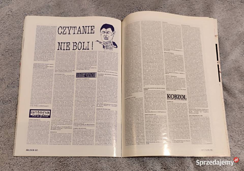 Arlekin 9 Lato 32000 Punk hc reggae fanzine Rybnik