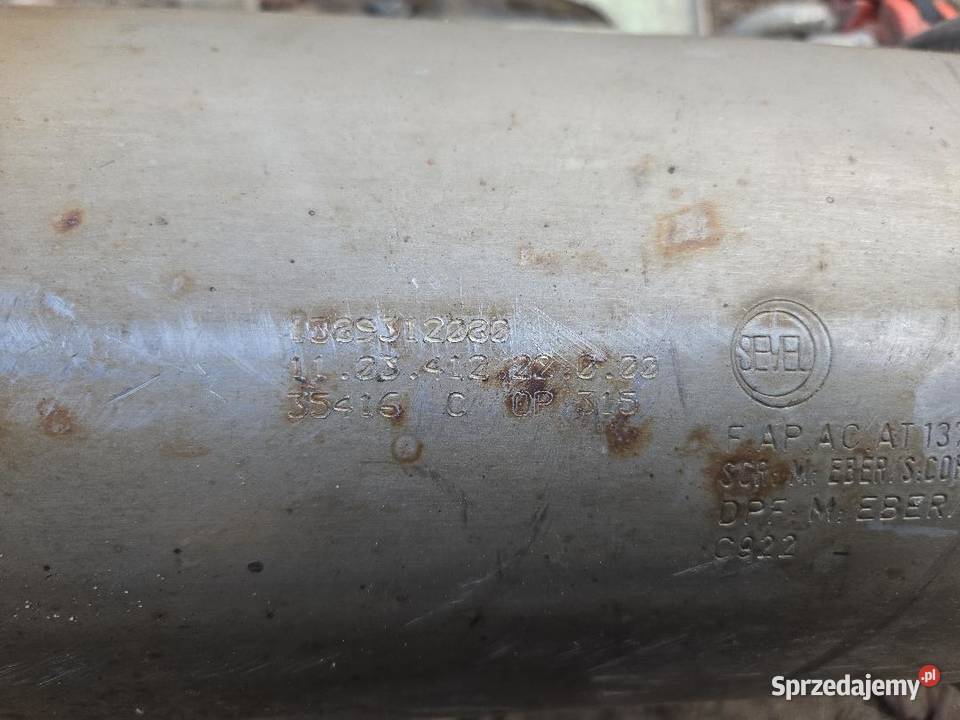 KATALIZATOR DPF FAP BOXER II JUMPER II 20 BHDI ciężarowe