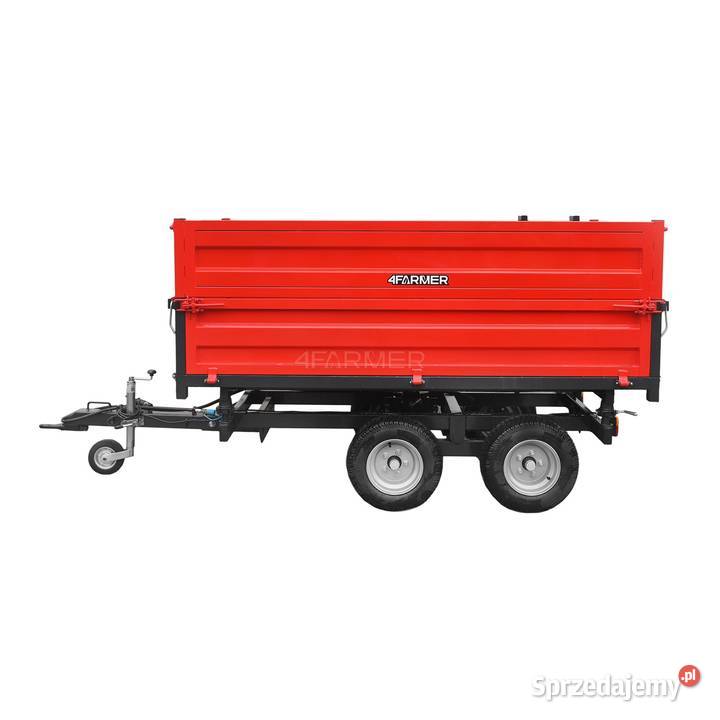 Przyczepa rolnicza dwuosiowa 25T z kiprem i sprzedam